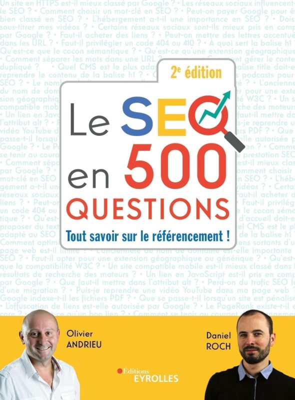Le SEO en 500 questions 2nde edition du livre